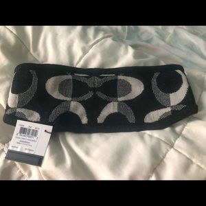 Coach winter headband
